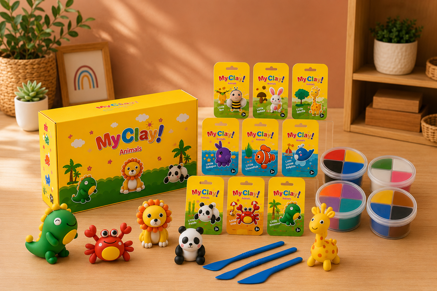 Animal Kingdom Clay Kit